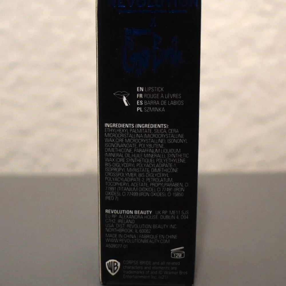 NEW Revolution X Corpse Bride Lipstick Victoria [Lot‎ of 10] - Picture 4 of 8